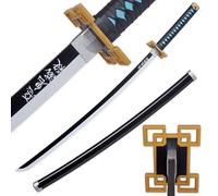 LQZJG Anime bambù Spada Cosplay Spada,Tokitou Muichirou Spada Katana 103cm/40 Pollici