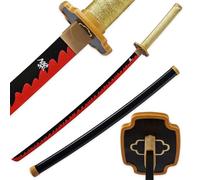LQZJG Anime bambù Spada Cosplay Spada,Tsugikuni Yoriichi Spada Katana 103cm/40 Pollici