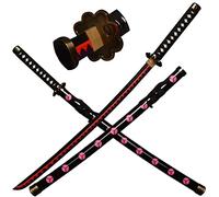 LQZJG Cosplay Anime Spada di bambù, Roronoa Zoro Spada Katana Shusui Katana 103cm/41 Pollici