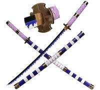 LQZJG Cosplay Anime Spada di bambù, Scimmia D. Luffy Spada Katana Nidai Kitetsu Katana 103cm/41 inch