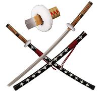 LQZJG Cosplay Anime Spada di bambù, Trafalgar D. Legge dell'Acqua Spada Katana Morte Chirurgo Katana Rosso 103cm/41 inch