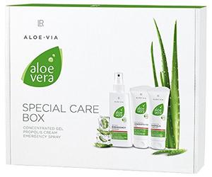 LR - Aloe Vera Box, con concentrato 100 ml, propoli 100 ml ed Emergency Spray 150 ml, 1 confezione x 350 ml