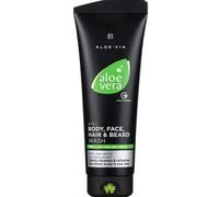LR Aloe Via Aloe Vera Shampoo detergente corpo uomo 4 in 1 250 ml./8,4 fl. oz.