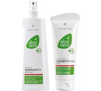 LR Aloe Via - Set Aloe Vera per la cura intensiva (150 ml di Emergency spray per la pelle e 100 ml di concentrato)