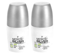 LR, Microsilver Plus, deodorante roll-on (2 x 50 ml, etichetta in lingua italiana non garantita)