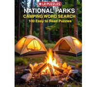 LR Puzzles: National Parks Camping Word Search: 100 Easy to Read Puzzles
