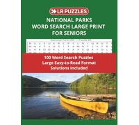 LR Puzzles: NATIONAL PARKS WORD SEARCH LARGE PRINT FOR SENIORS