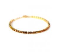 LR Wonder Company BRACCIALE DORATO CRISTALLI CITRINO