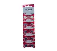 LR1130 Maxell 10 Alkaline Batteries, 10 Pack