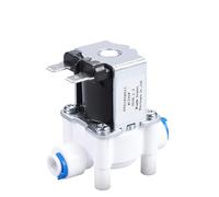 LREDONM 1/4 "Lavatrice Erogazione Normalmente Aperta Elettrovalvola Elettrica Magnetica Acqua Ingresso Aria Flussostato DC12V 24V 36V(12V)
