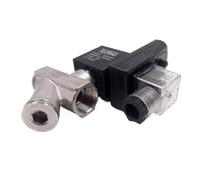 LREDONM 1 PZ ADF695 Valvola a solenoide for Serbatoio d'Aria for compressore d'Aria SS304 Valvola di Scarico elettronico con Filtro a Y in Acciaio Inossidabile(AC220V)