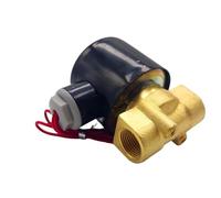 LREDONM 1 pz Elettrovalvola normalmente Chiusa in Ottone DN06/08/10/15/20/25 1/4 "3/8" 1/2 "3/4" 1 "12 V 220 V 24 v Pneumatica for Acqua Olio Gas Elio(DN10,G_DC24V_Copper Body)