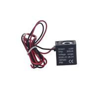 LREDONM 1 pz elettrovalvola pneumatica 4V110-06 5 Vie Porta 2 Posizione Compressore d'Aria 12 V 24 V 110 V 220 V(4V110-06 Wire Coil,AC220V)