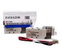 LREDONM 1 pz SYJ5120-5LZD-M5 SYJ7120-5DZD-01 SYJ3233-5LZ SYJ7220-5DZD-01 SYJ7220-5GZD-01 SYJ7120-5MZD-01 Elettrovalvola a 5 Vie con Guarnizione in Gomma(SYJ3233-5LZ)