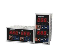 LREDONM 1 pz THF-2000 Display Digitale 400 ℃ PID Tipo K Regolatore di Tempo e Temperatura Integrazione Strumento di Controllo Relè SSR AC85-AC265V(SSR Output-V)