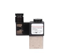 LREDONM 1PCS 2V025-08 2V025-06 1/4 "1/8" 2 Vie 2 Posizioni DC 12V 24V AC 36V 220V 110V Pneumatica Solenoide Valvola di Controllo 'Aria in Alluminio(2V025-08,DC24V)