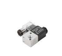 LREDONM 3V1-06 Elettrovalvola Controllo Aria 1/8 "DC 12V 24V AC 110V 220V Pneumatico 2/3 Vie Elettrico Elettromagnetico Due(AC220V)