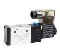 LREDONM 3V210-06 3V210-08 Elettrovalvola pneumatica elettrica for Controllo Gas Valvola Magnetica Aria DC/AC Bobina Volt(3V210-06,DC12V)