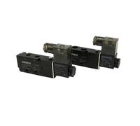 LREDONM 4V210-08 1/4" 4V210-06 1/8" Elettrovalvole 2 Posizioni Valvola di Controllo pneumatica a 5 Porte DC24V AC220V DC12V AC110V(4V210-08,DC24V)