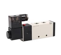 LREDONM 4V210-08 1/4 "5 Vie 2 Posizioni Solenoide Elettrico Valvola di Controllo Pneumatica 'Aria DC 12V/24V AC 24V/36V/110V/220V/380V(AC110V)