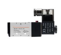 LREDONM 4v210-08 Valvola pneumatica Elettrovalvola elettrica Controllo Aria Gas Magnetico 5 Vie 2 Posizioni DC12V 24V AC110V 220V Bobina Volt(DC24)