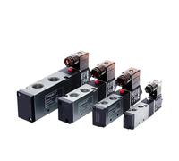LREDONM 4v210 4V210 08 4v110-06 4v310-10 4v410-15 Elettrovalvola pneumatica addensata 12 V 24 V CC CA 110 V 220 V(4V310-10,DC24)
