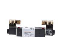 LREDONM 4V230C-08 Elettrovalvola pneumatica a 5 Vie 3 Posizioni 1/4" DC12V DC24V AC110V AC220V(DC24V)