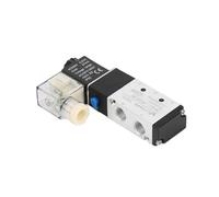 LREDONM 4V410-15 Elettrovalvola di Controllo Pneumatico 2 Posizioni 5 Vie Aria 12V 24V 110V 220V 4V310-10(4V410-15-DC24V)