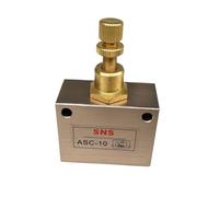 LREDONM ASC-10 Elettrovalvola pneumatica con valvola di Controllo del Flusso di Controllo della velocità da 3/8''