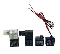 LREDONM Bobina 'elettrovalvola 'Aria di Controllo Pneumatico 4V210-08 4V310-10 4V410-15 AC220V DC24V AC110V(8)