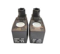 LREDONM Bobina pneumatica del Filo di Rame della Bobina 'elettrovalvola a solenoide di DC24V AC220V della Dimensione del Foro 16mm Altezza 40mm(AC220V)