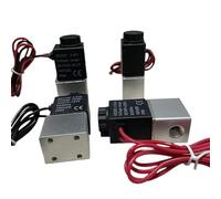 LREDONM Connettore Pagoda in Ottone Elettrovalvola a solenoide in Ottone normalmente Aperta da 4 mm 1/8 "Valvole pneumatiche a 2 Vie 12V 24V 110V 220V for Acqua a Due Vie(Normally Open AC110V,10mm)