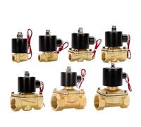 LREDONM DN08 DN10 DN15 DN20 DN25 DN32 DN4 1/4" 3/8" 1/2" 3/4" 1" 1 1/4" Pollici 2W Normalmente Chiusa AC220V DC12V/24V Elettrovalvola a Sfera(2W400-40,AC220V)