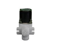 LREDONM DN15 1/2 "12V 24V 220V Valvola a solenoide in plastica Normalmente Aperta Normalmente Chiusa Fontana Potabile Valvola for Lavatrice ad Angolo retto(24V_Normally Open)