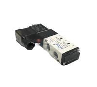 LREDONM Elettrovalvola 4V210-08 1/4" AC220V DC24V Valvola pneumatica a 2/5 Vie(AC220V)