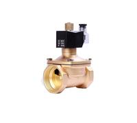 LREDONM Elettrovalvola a solenoide a 2 Vie DN50 da 2 Pollici for Acqua normalmente Aperta 220v 110v 12v 24v(NPT_230VAC)