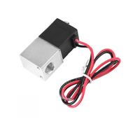 LREDONM Elettrovalvola DC 12V 24V 110V 220V 1/4" 1/8" Valvole pneumatiche ad Azione Diretta a 2 Vie normalmente Chiuse(24v,1/8")