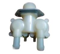 LREDONM Elettrovalvola elettrica a solenoide elettrica for Alimentazione idrica da 3/4 "normalmente Chiusa DC 12V Flussostato di Ingresso afflusso 0,8 MPa Un afflusso Due uscite