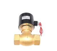 LREDONM Elettrovalvola elettrica in Ottone 2L 1/4 "3/8" 1/2 "3/4" 1 "solitamente Chiusa Valvola pneumatica 12V 24V 220V 110V for Acqua Olio Gas(10,DC12V)