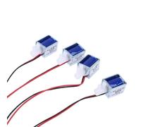 LREDONM Elettrovalvola elettrica Micro Aria Acqua DC 4.5V 6V 12V 24V normalmente Chiusa N/C Controllo del Flusso d'Acqua for elettrovalvola massaggiatore(DC24V)