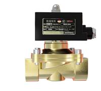 LREDONM Elettrovalvola elettrica Ottone Normalmente Chiusa Filettatura Femmina Gas Naturale Valvole di Controllo del Gas di Carbone 24 V 220 V(DN10,230VAC_Normally Closed)