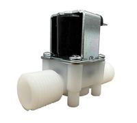 LREDONM Elettrovalvola filettata Maschio 1/2 "3/4" AC 220V DC 12V 24V Interruttore regolatore valvola di Controllo 'Acqua Normalmente Chiuso Normalmente Aperto(1/2",12V_Normally Open)