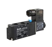 LREDONM Elettrovalvola pneumatica elettrica a 5 Vie 2 Posizioni 4V210-08 1/4" DC12V DC24V AC110V AC220V 4V210-06 1/8"(4V210-06,DC24V)