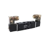 LREDONM Elettrovalvole 4V120-06 2 Posizioni 5 Vie 1/8" Valvola di Controllo pneumatica DC24V AC220V(AC220V)
