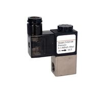LREDONM Elettrovalvole pneumatiche 2V025-08 2 Posizioni 2 Porte 1/4" Elettrovalvola pneumatica normalmente Chiusa 12V 24V 110V 220V Volt(AC110V)