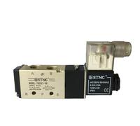 LREDONM Elettrovalvole pneumatiche a 5 Porte a 5 Posizioni e 1/4" TG2521-08 Valvola di Controllo pneumatica 24 V CC Controllo Aria Parti pneumatiche