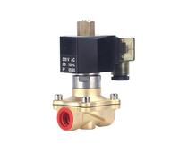 LREDONM Funzionamento Pilota 'elettrovalvola a solenoide 'Acqua normalmente Aperta DN32 2/2 di 2W-32K 220v 24v(NPT_12VDC)