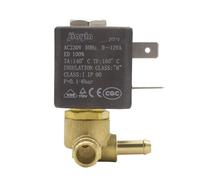 LREDONM JYZ-3 Normalmente Chiuso N/C 2/2 Vie AC 230V 12VA G1/8 "in Ottone Generatore di Vapore Gas Acqua Elettrovalvola Macchine for Il caffè
