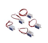 LREDONM Piccola Mini Elettrovalvola Elettrica DC 3.7V 4.5V 6V 12V 24V N/C Valvola 'Aria Normalmente Chiusa Accessori for valvole di sfiato(24V)