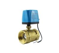 LREDONM Valvola a Sfera motorizzata normalmente Chiusa/Aperta 1/2 "3/4" 1 "2" 220V 12V 24V Elettrovalvola elettrica in Ottone a 2 Fili DN15 DN20 DN25 DN32(1",DC12-24V_NOMALLY Open)